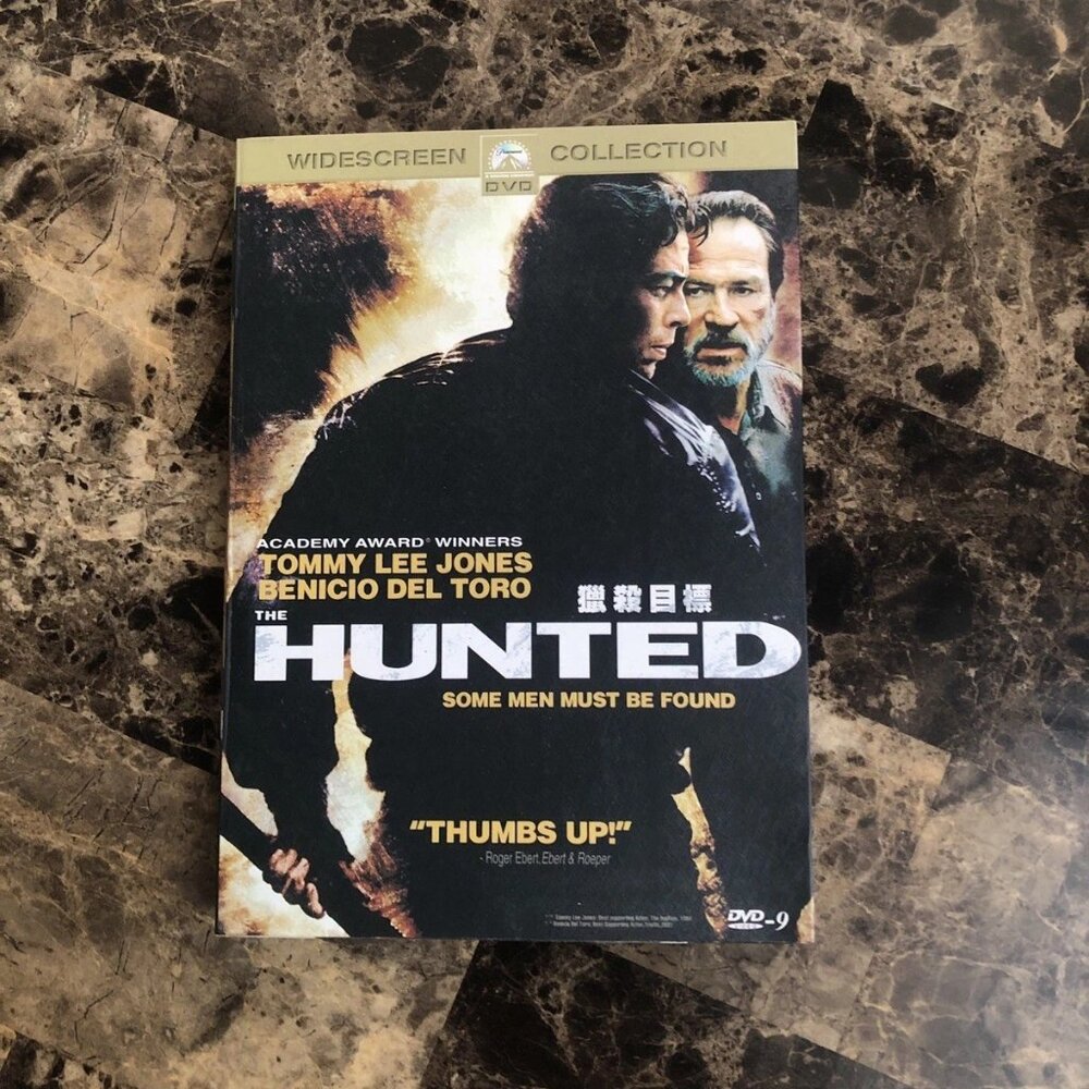 The Hunted (2003) - Tommy Lee Jones - DVD PARAMOUNT Cardboard And Plastic Case